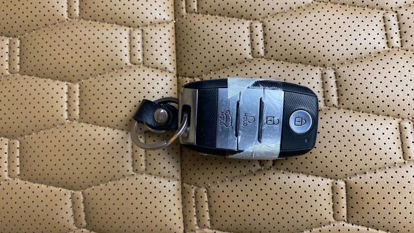 2022 KIA SELTOS HTX PLUS 1.5 DIESEL DUAL TONE, Diesel, Manual, 54,239 km, Key Close Up