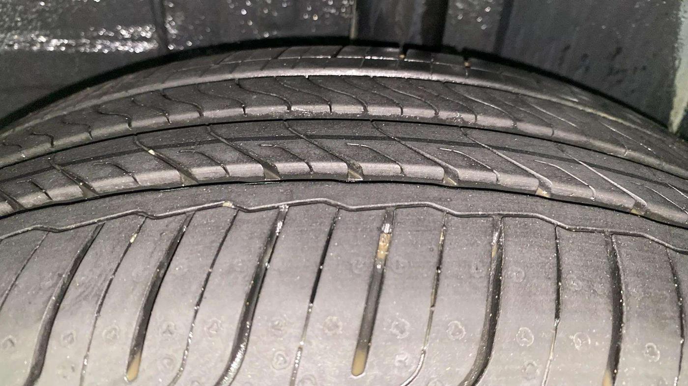2021 Tata ALTROZ XZ PLUS PETROL, Petrol, Manual, 6,149 km, Left Rear Tyre Tread