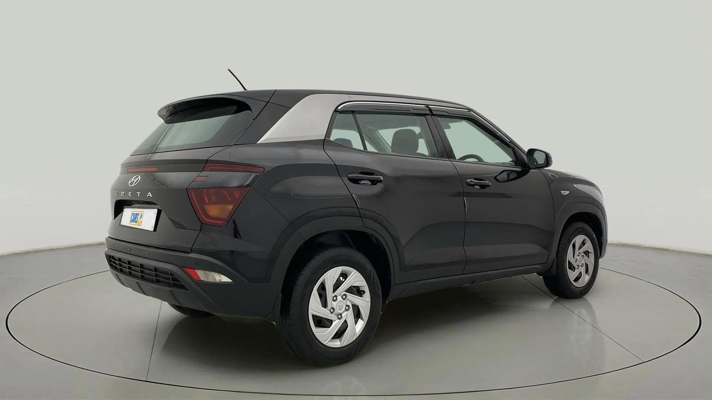 2023 Hyundai Creta E 1.5 PETROL, Petrol, Manual, 8,513 km, Right Back Diagonal