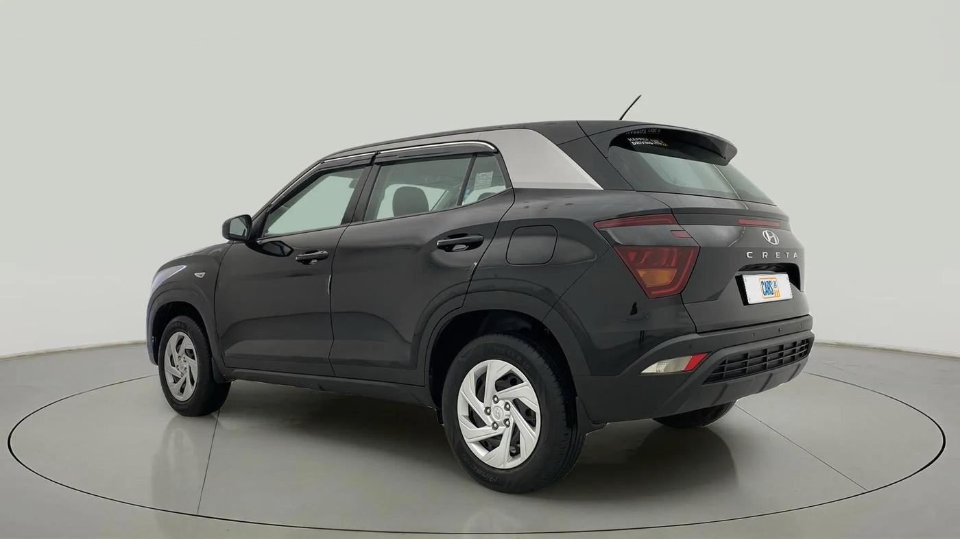 2023 Hyundai Creta E 1.5 PETROL, Petrol, Manual, 8,513 km, Left Back Diagonal