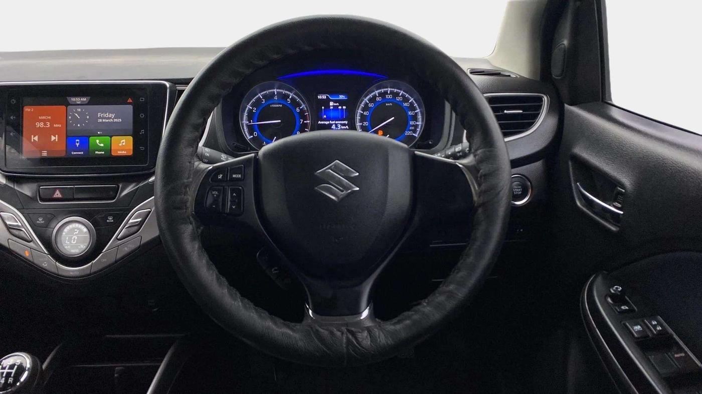 2021 Maruti Baleno ZETA PETROL 1.2, Petrol, Manual, 48,354 km, Steering Wheel Close Up