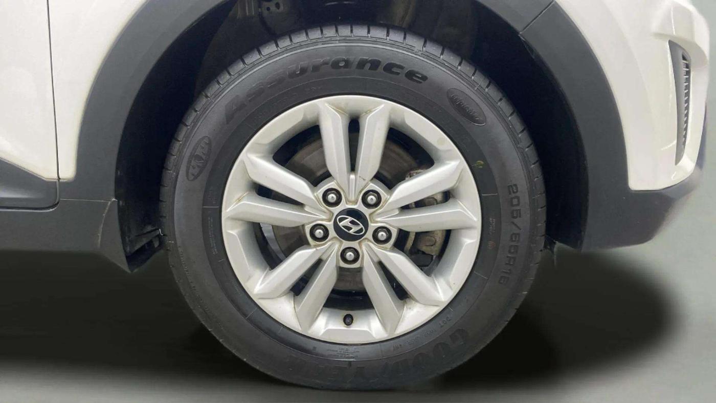 2017 Hyundai Creta E PLUS 1.4 DIESEL, Diesel, Manual, 75,167 km, Right Front Wheel