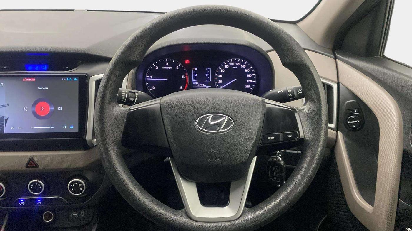 2017 Hyundai Creta E PLUS 1.4 DIESEL, Diesel, Manual, 75,167 km, Steering Wheel Close Up