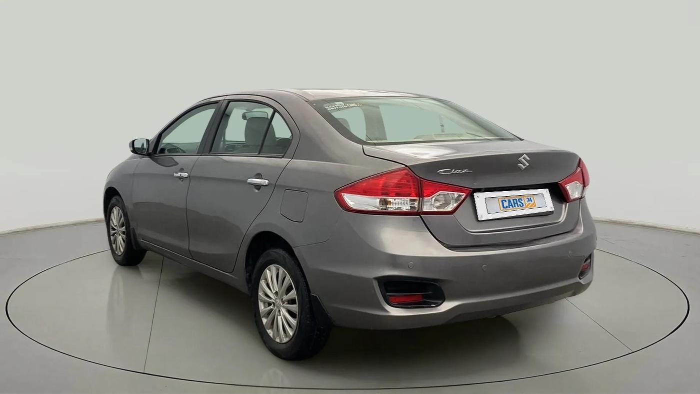 2017 Maruti Ciaz ZETA 1.4  MT PETROL, Petrol, Manual, 56,760 km, Left Back Diagonal