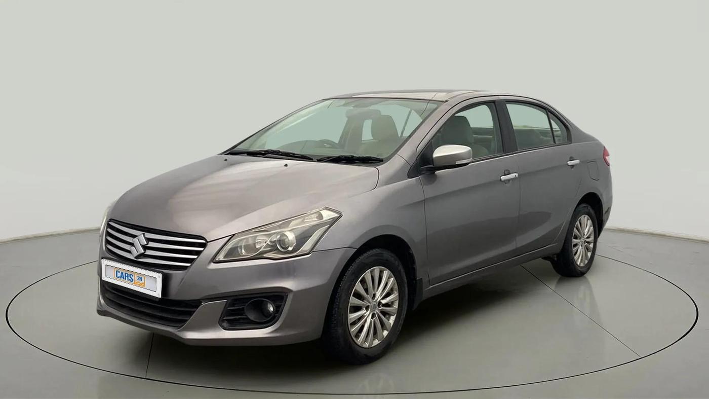 2017 Maruti Ciaz ZETA 1.4  MT PETROL, Petrol, Manual, 56,760 km, Left Front Diagonal