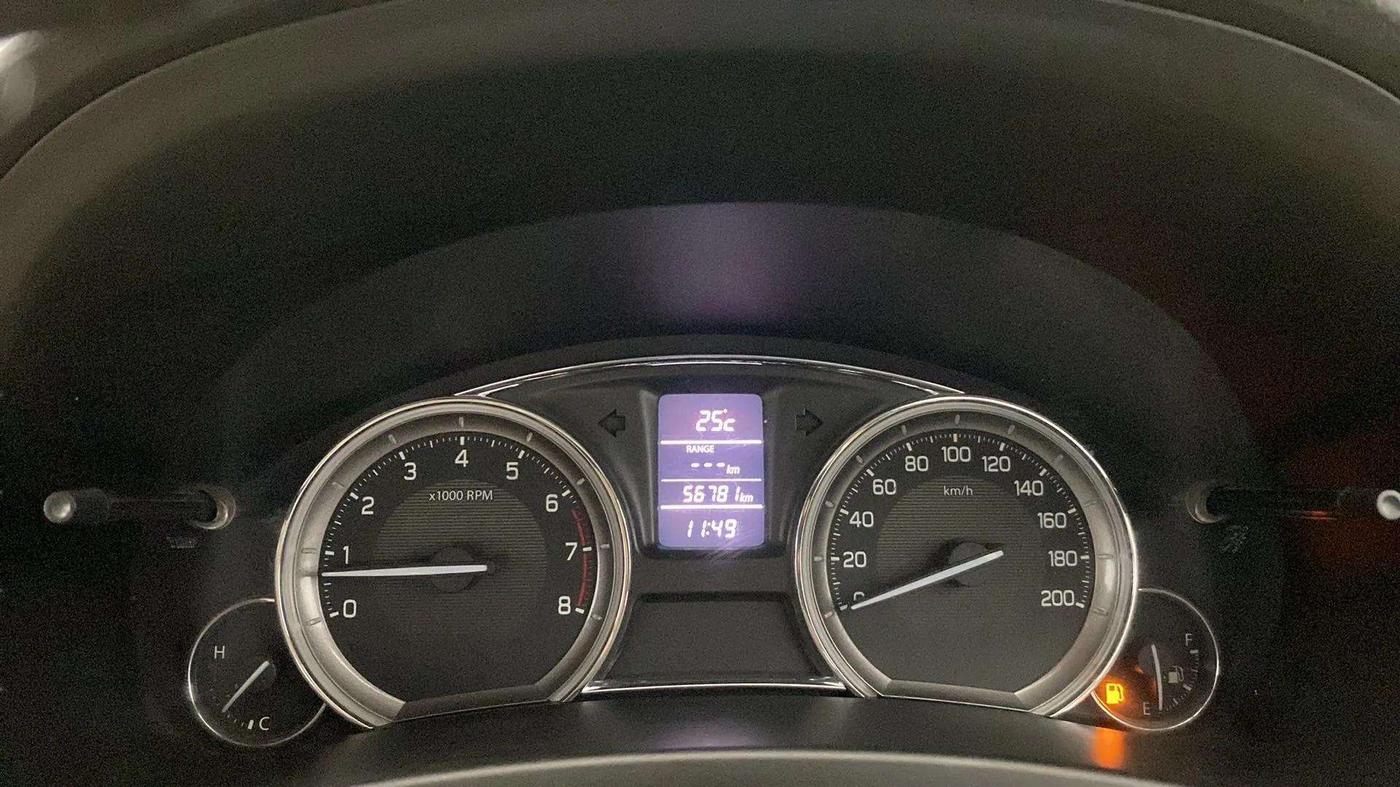 2017 Maruti Ciaz ZETA 1.4  MT PETROL, Petrol, Manual, 56,760 km, Odometer Image