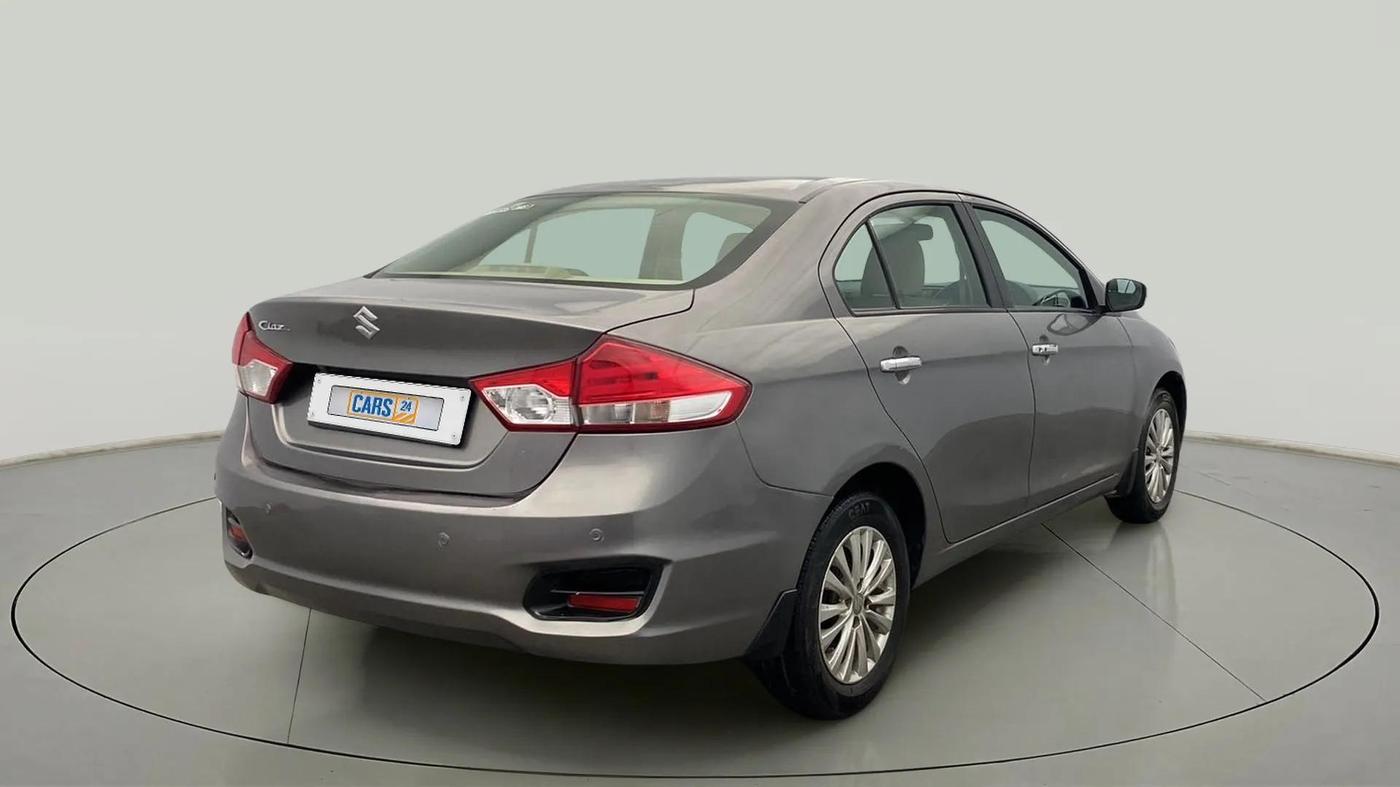 2017 Maruti Ciaz ZETA 1.4  MT PETROL, Petrol, Manual, 56,760 km, Right Back Diagonal