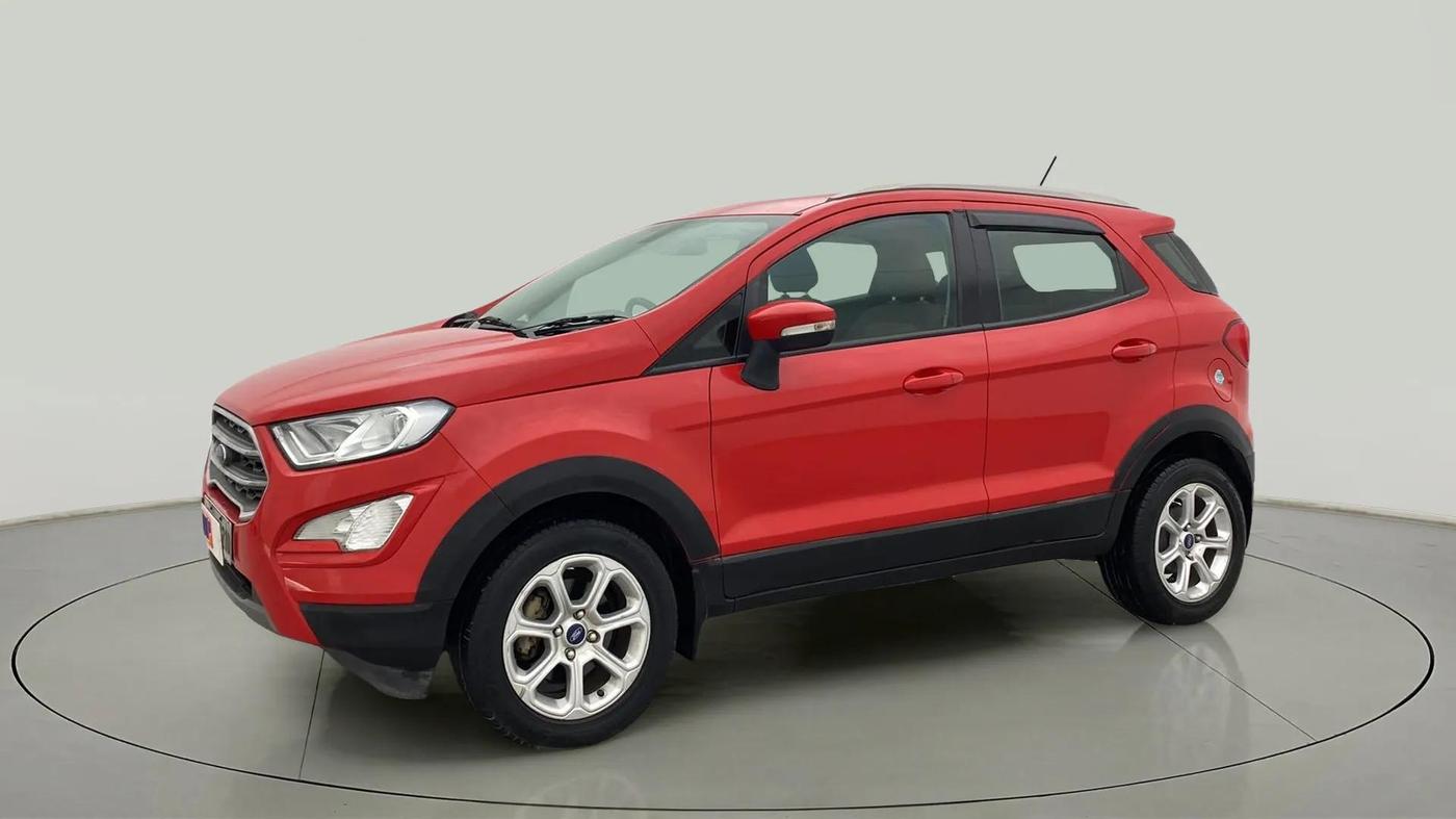 2020 Ford Ecosport TITANIUM + 1.5L PETROL AT, Petrol, Automatic, 33,074 km, Left Front Diagonal
