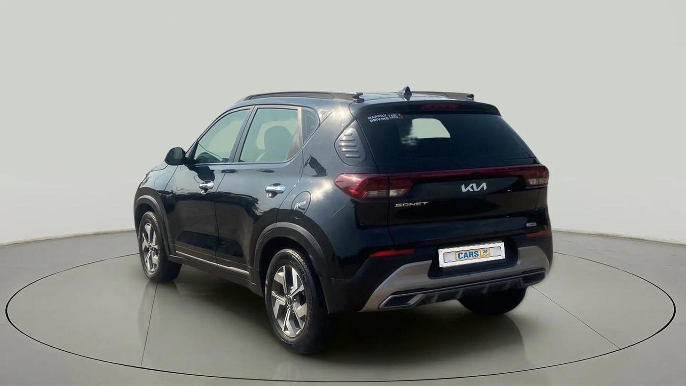 2021 KIA SONET HTX 1.0 IMT, Petrol, Manual, 66,033 km, Left Back Diagonal