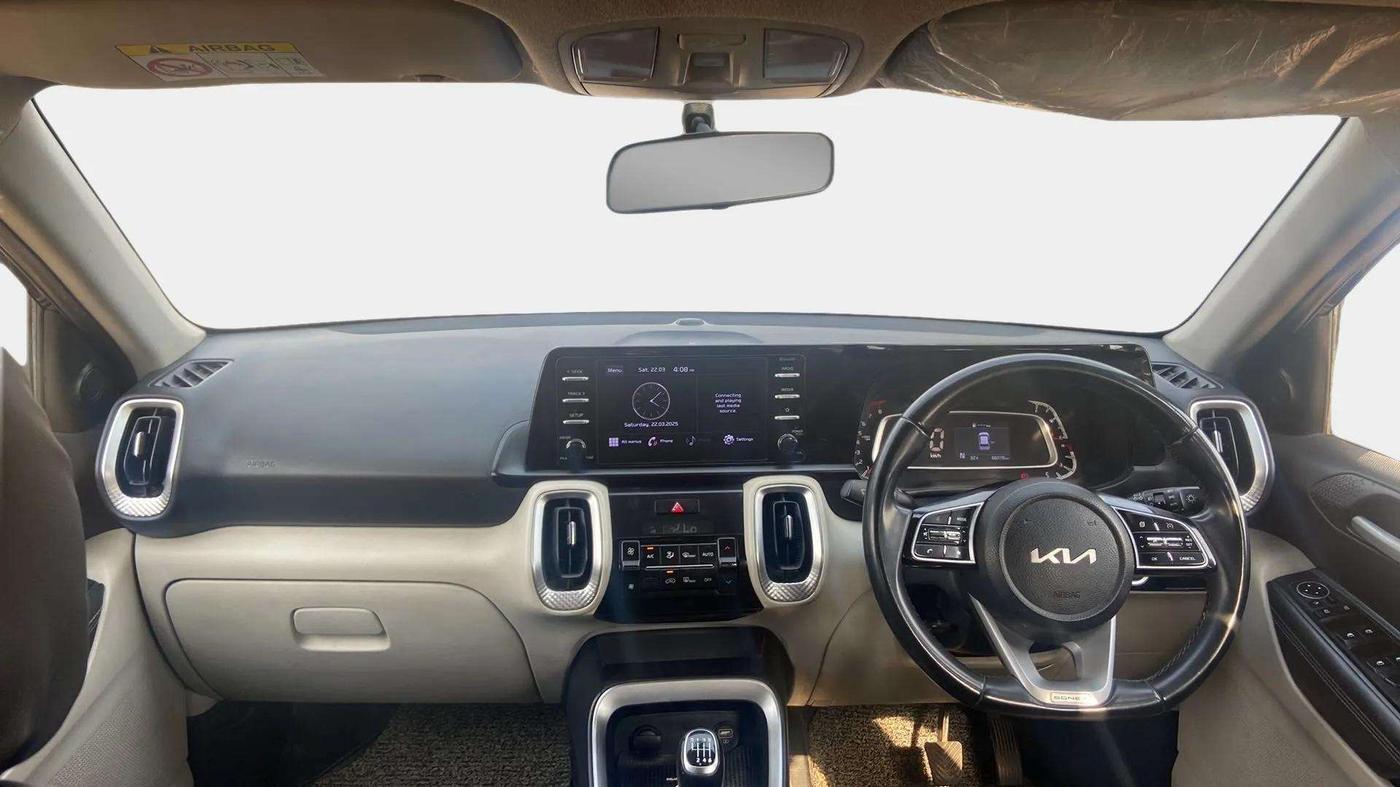 2021 KIA SONET HTX 1.0 IMT, Petrol, Manual, 66,033 km, Dashboard