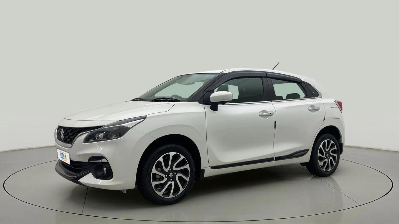 2023 Maruti Baleno ALPHA PETROL 1.2, Petrol, Manual, 9,765 km, Left Front Diagonal