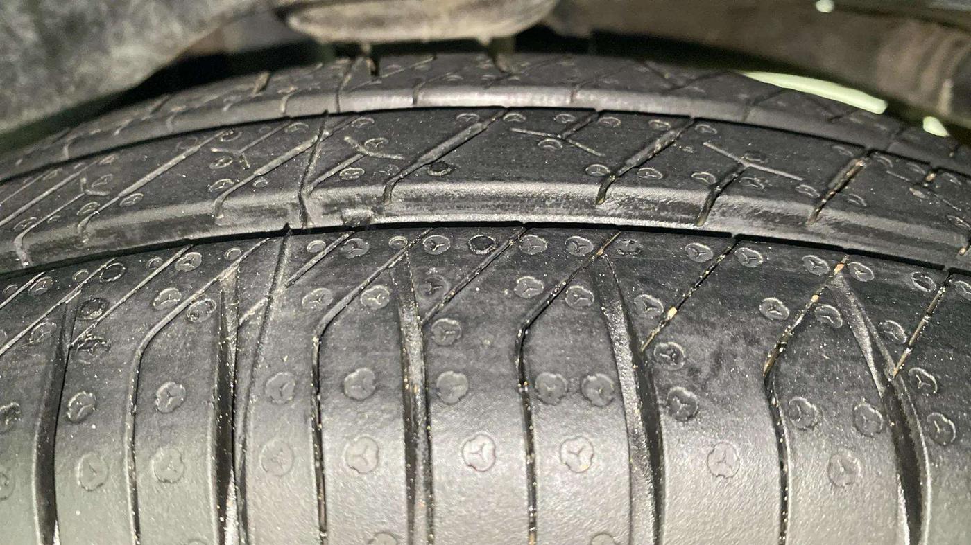 2012 Maruti A Star VXI, Petrol, Manual, 71,143 km, Left Rear Tyre Tread