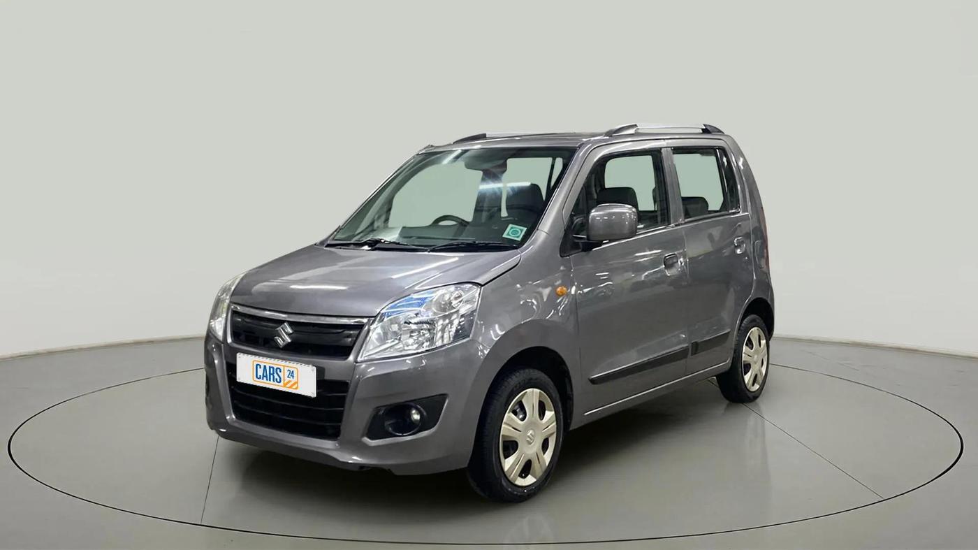 2013 Maruti Wagon R 1.0 VXI, Petrol, Manual, 46,890 km, Left Front Diagonal
