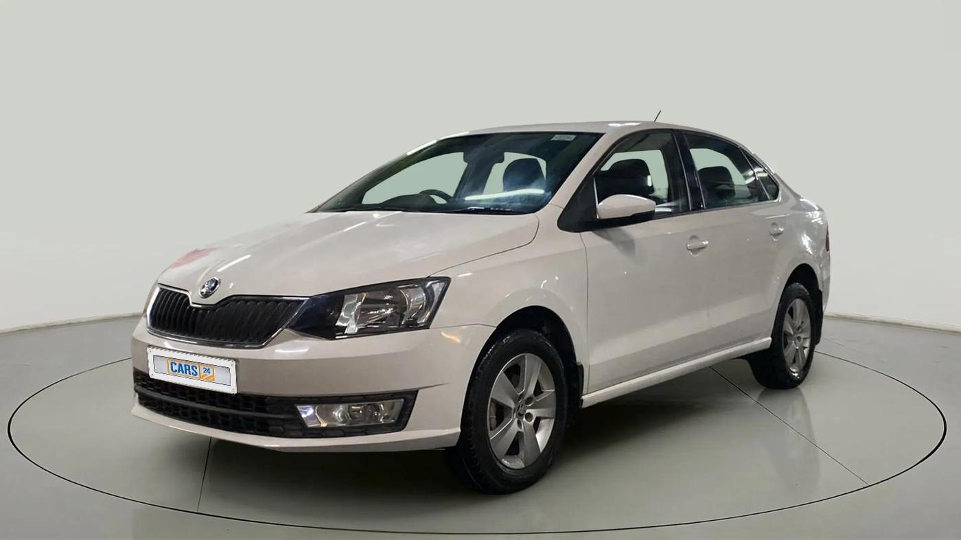 2018 Skoda Rapid AMBITION 1.6 MPI MT, Petrol, Manual, 62,989 km, Left Front Diagonal