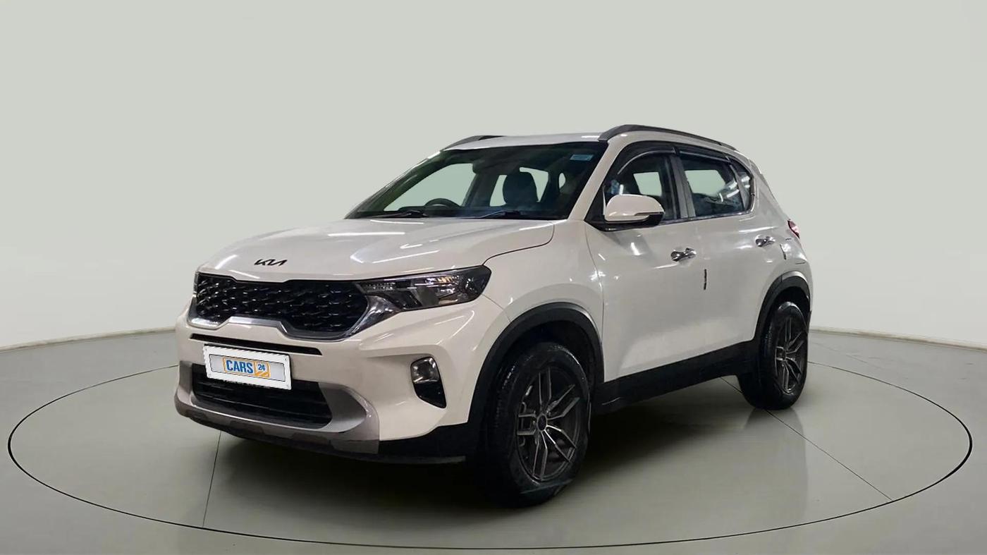 2023 KIA SONET HTK PLUS 1.0 TURBO PETROL IMT, Petrol, Manual, 31,370 km, Left Front Diagonal