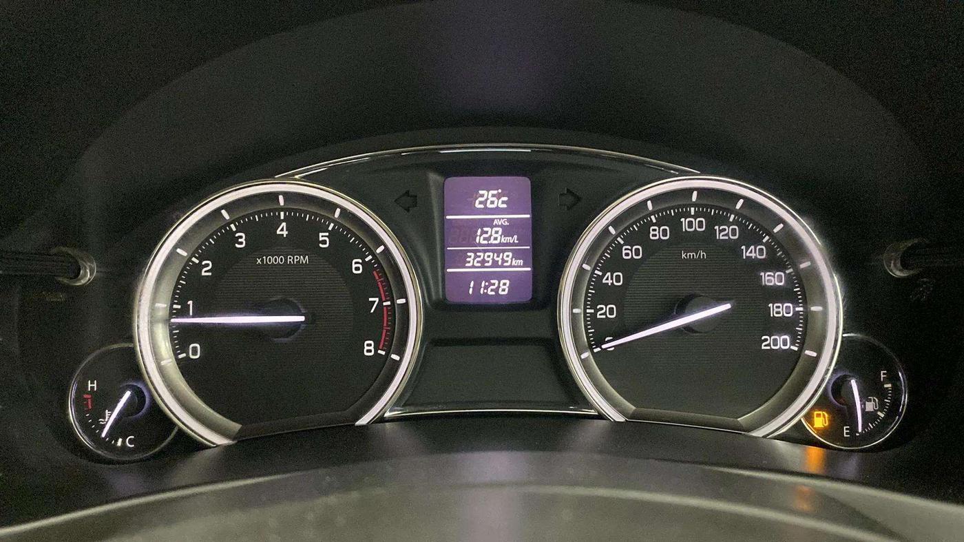 2014 Maruti Ciaz VXI+, Petrol, Manual, 33,001 km, Odometer Image