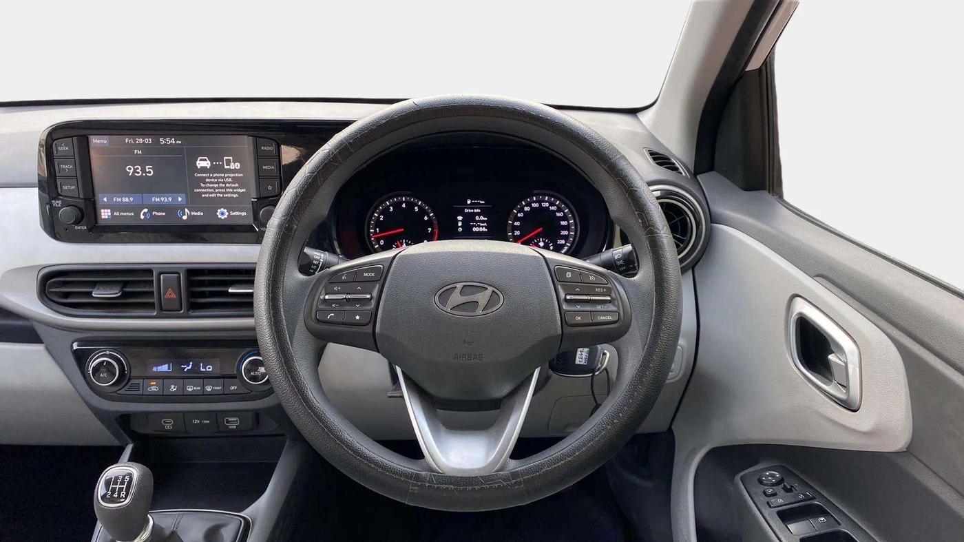 2023 Hyundai GRAND I10 NIOS SPORTZ 1.2 KAPPA VTVT, Petrol, Manual, 20,995 km, Steering Wheel Close Up
