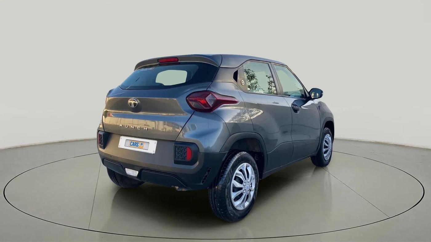 2024 Tata PUNCH PURE MT, Petrol, Manual, 10,100 km, Right Back Diagonal