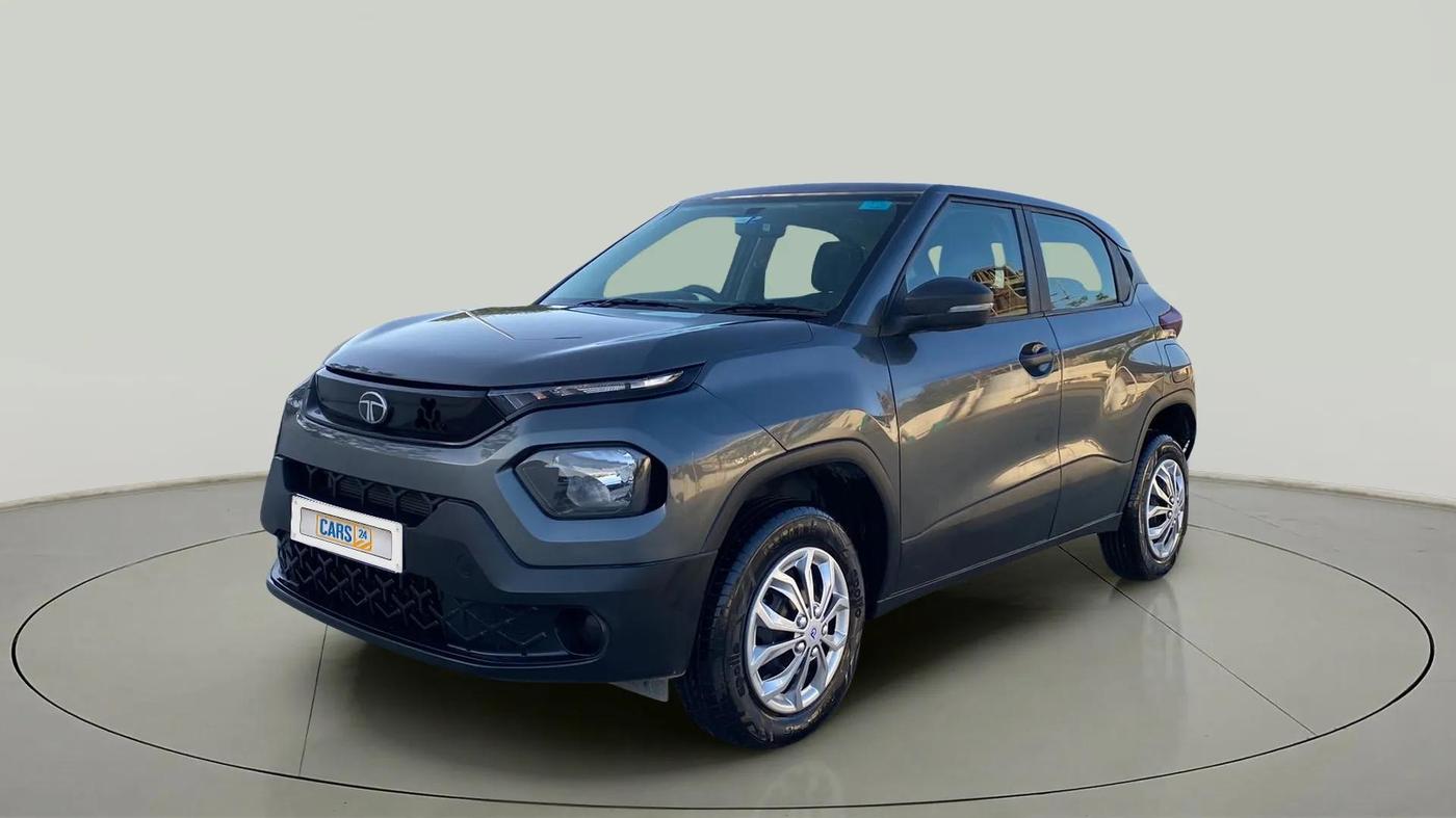 2024 Tata PUNCH PURE MT, Petrol, Manual, 10,100 km, Left Front Diagonal