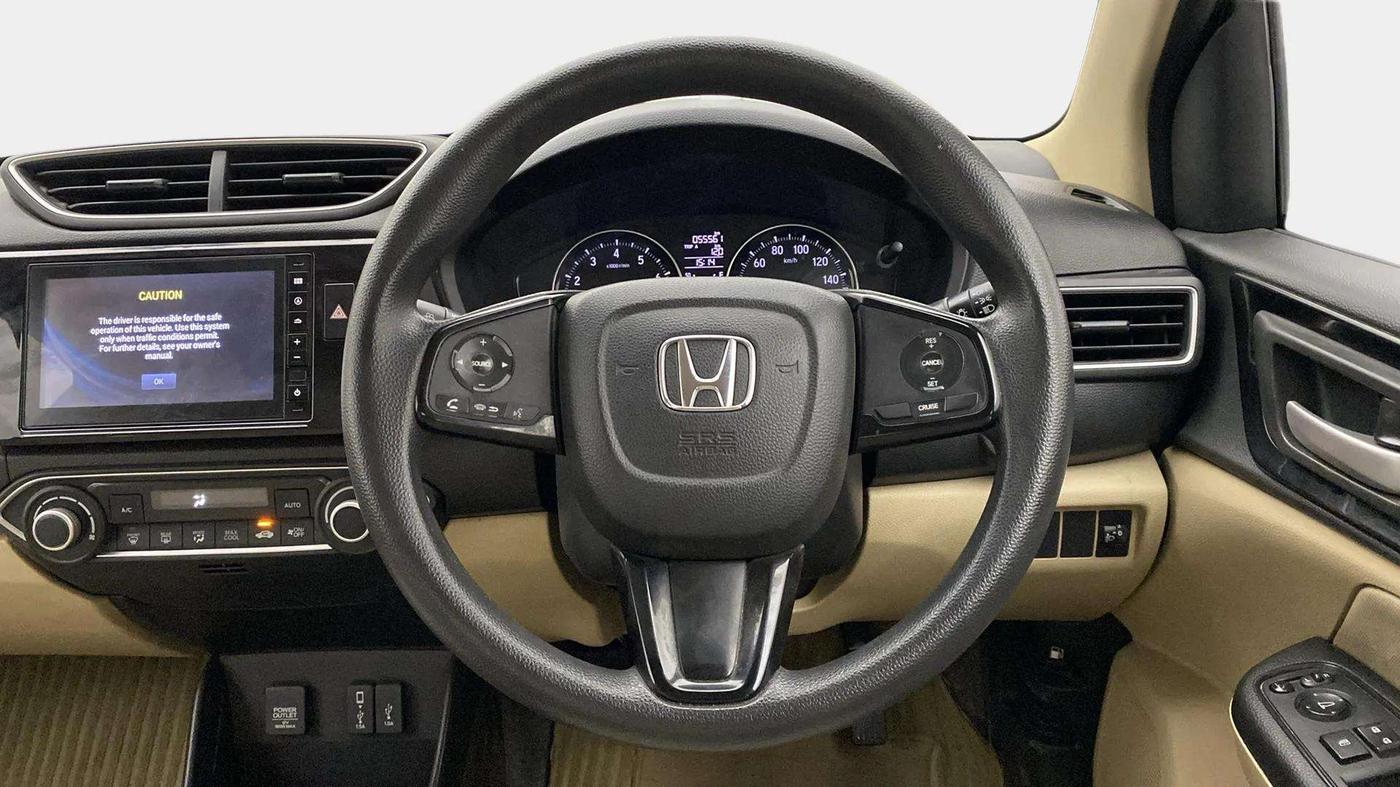 2019 Honda Amaze 1.2L I-VTEC VX, Petrol, Manual, 55,627 km, Steering Wheel Close Up