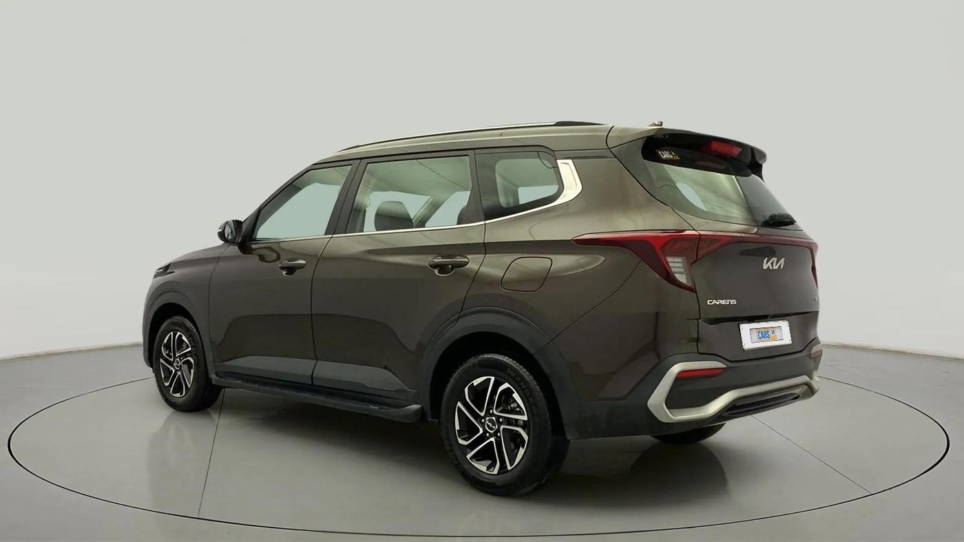 2022 KIA CARENS PRESTIGE PLUS 1.4 PETROL 7 STR, Petrol, Manual, 13,379 km, Left Back Diagonal