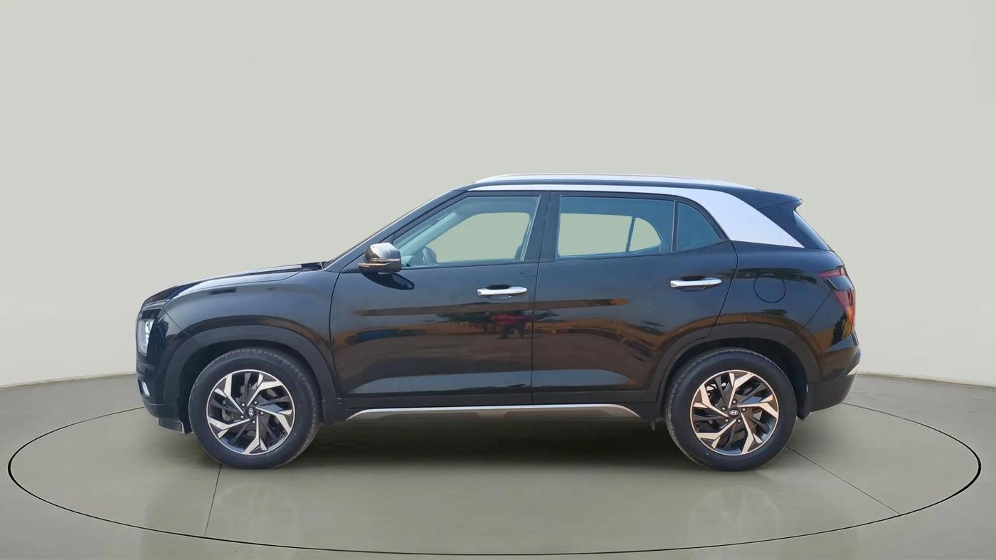 2021 Hyundai Creta SX (O) AT 1.5 DIESEL, Diesel, Automatic, 91,818 km, Left Side