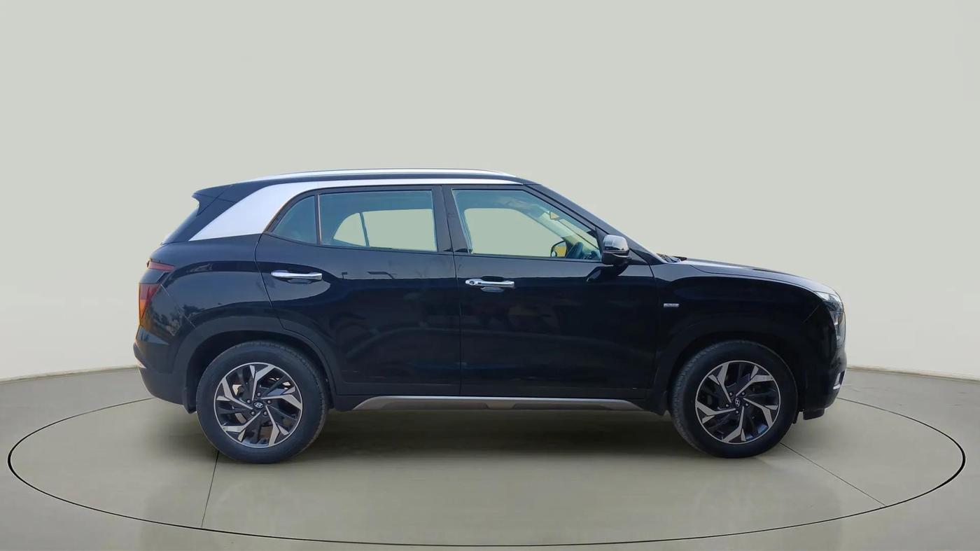 2021 Hyundai Creta SX (O) AT 1.5 DIESEL, Diesel, Automatic, 91,818 km, Right Side View
