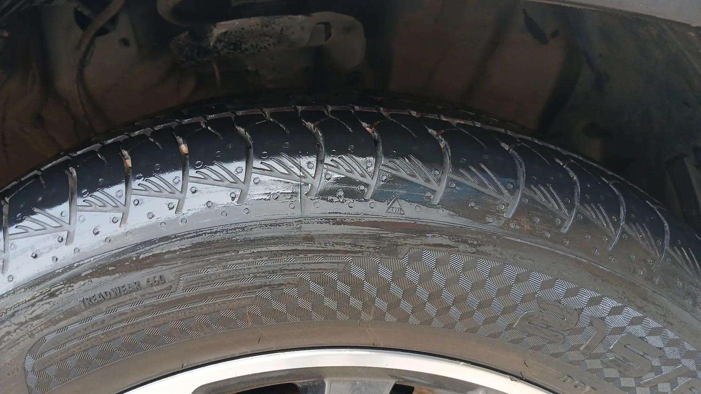 2021 Hyundai Creta SX (O) AT 1.5 DIESEL, Diesel, Automatic, 91,818 km, Left Front Tyre Tread