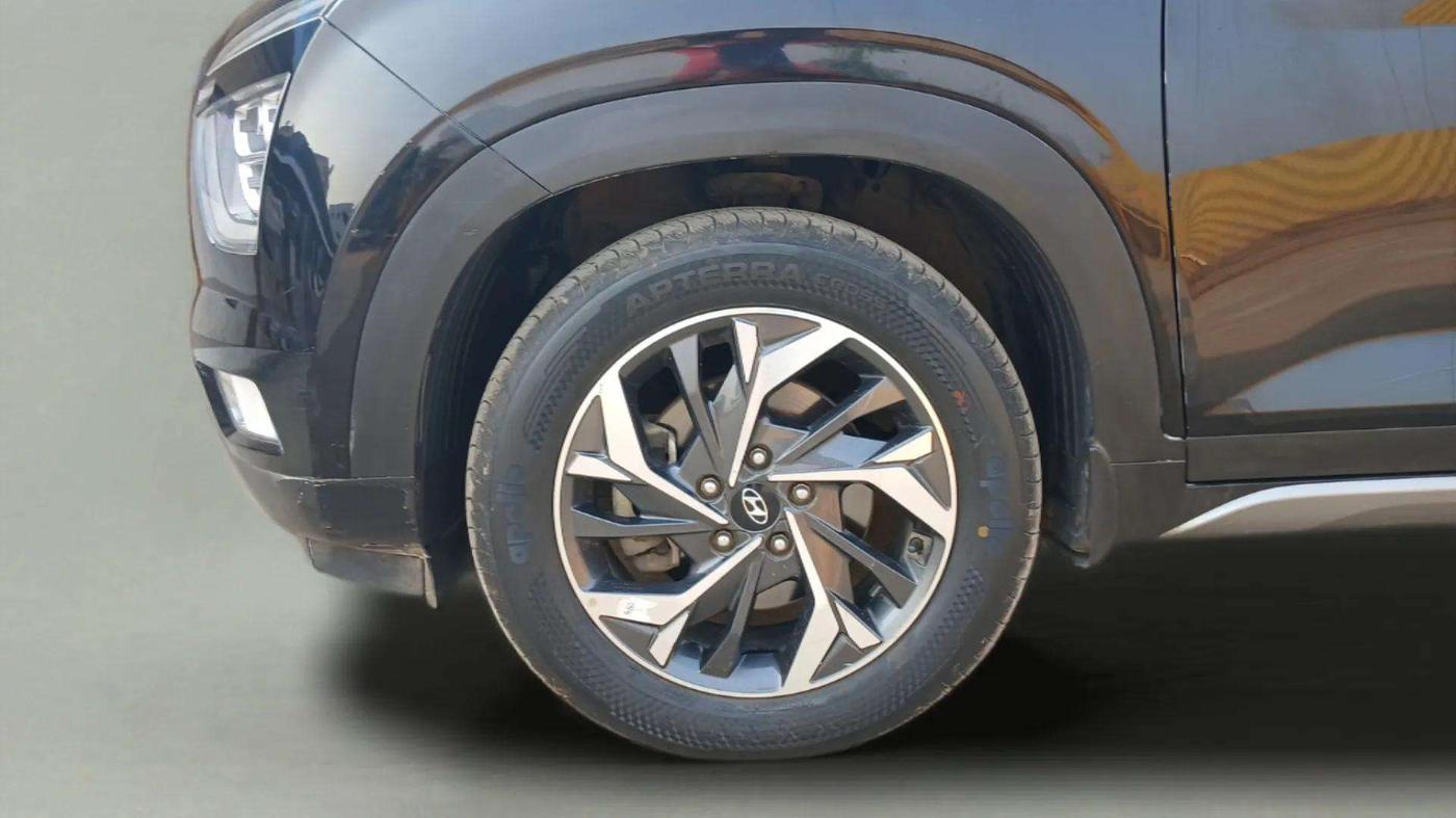 2021 Hyundai Creta SX (O) AT 1.5 DIESEL, Diesel, Automatic, 91,818 km, Left Front Wheel
