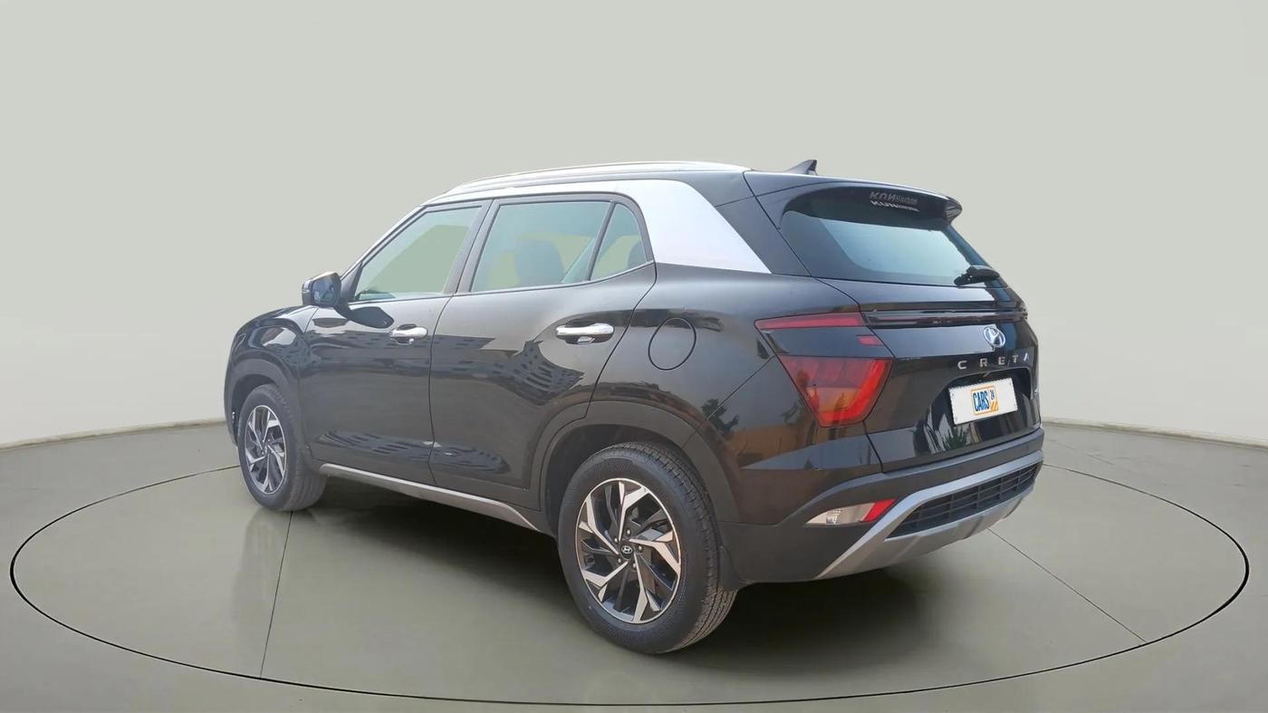 2021 Hyundai Creta SX (O) AT 1.5 DIESEL, Diesel, Automatic, 91,818 km, Left Back Diagonal