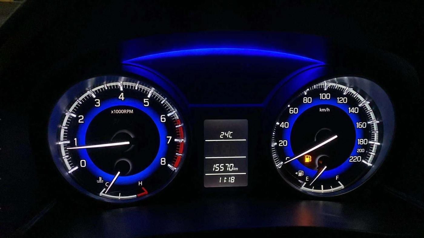 2021 Maruti Baleno DELTA PETROL 1.2, Petrol, Manual, 15,598 km, Odometer Image