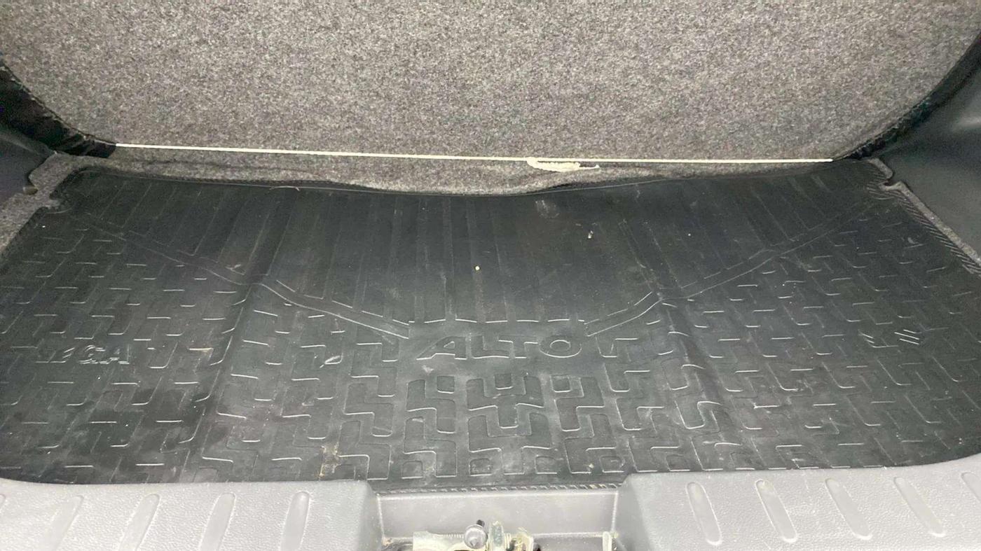 2018 Maruti Alto 800 LXI, Petrol, Manual, 7,182 km, Boot Inside