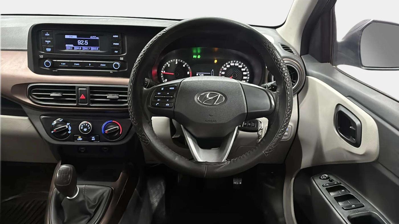2020 Hyundai AURA S 1.2 CRDI, Diesel, Manual, 36,577 km, Steering Wheel Close Up