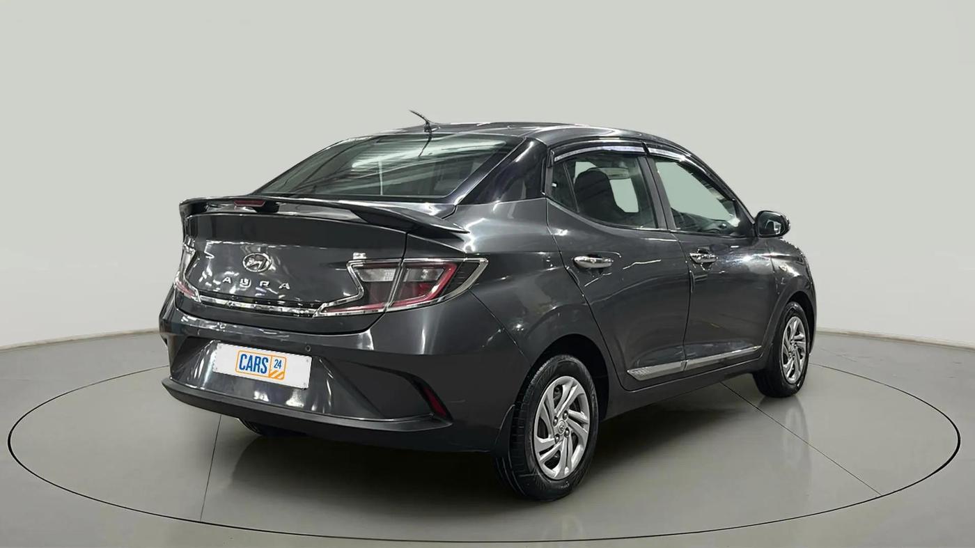 2020 Hyundai AURA S 1.2 CRDI, Diesel, Manual, 36,577 km, Right Back Diagonal