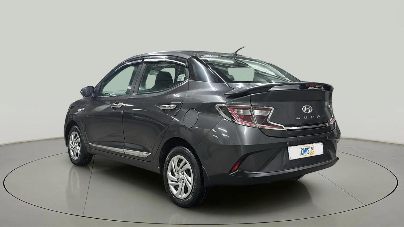 2020 Hyundai AURA S 1.2 CRDI, Diesel, Manual, 36,577 km, Left Back Diagonal