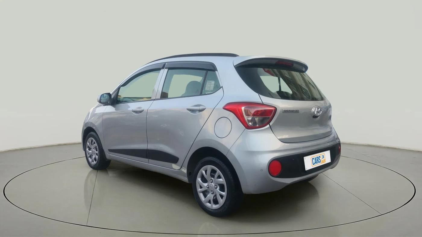 2019 Hyundai Grand i10 SPORTZ 1.2 KAPPA VTVT, Petrol, Manual, 22,978 km, Left Back Diagonal