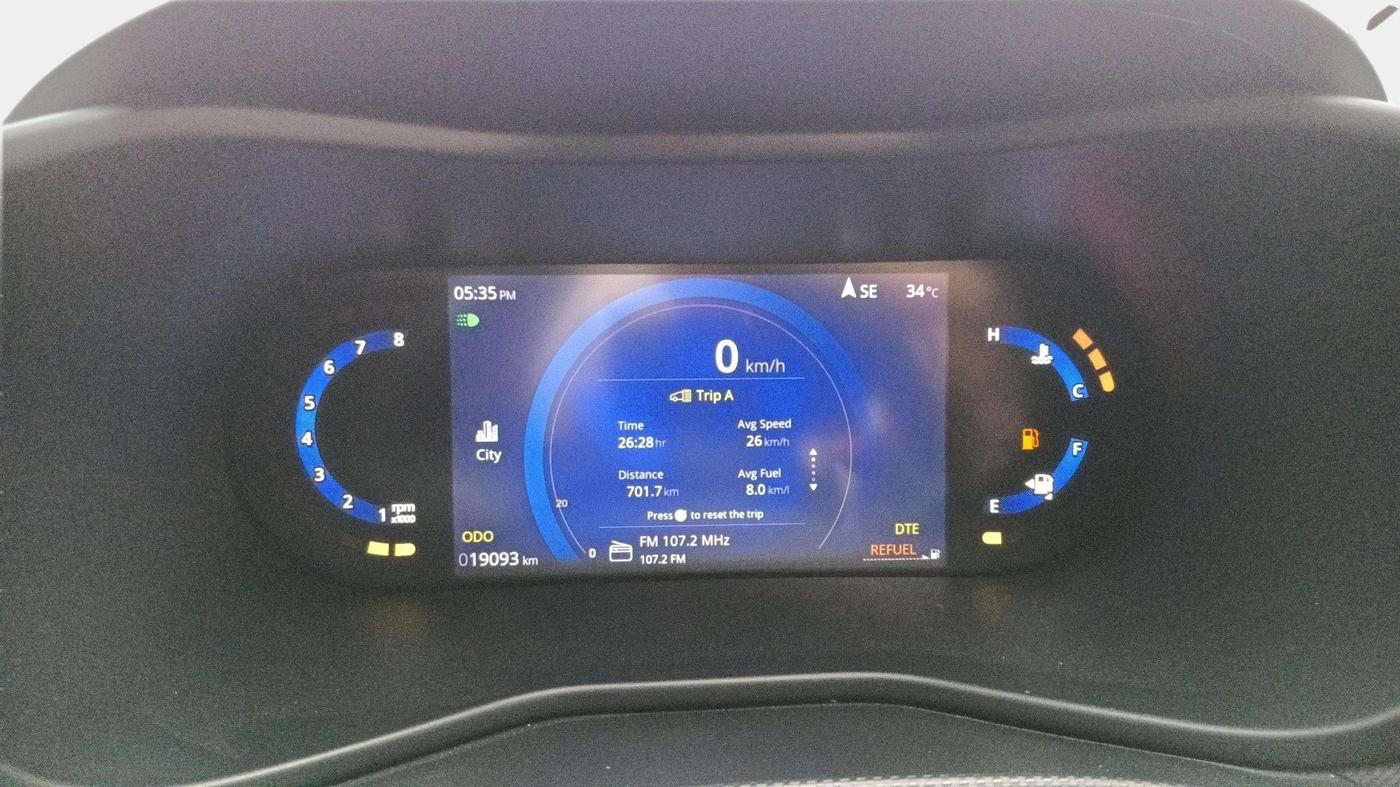 2024 Tata NEXON CREATIVE + 1.2 PETROL, Petrol, Manual, 19,452 km, Odometer Image