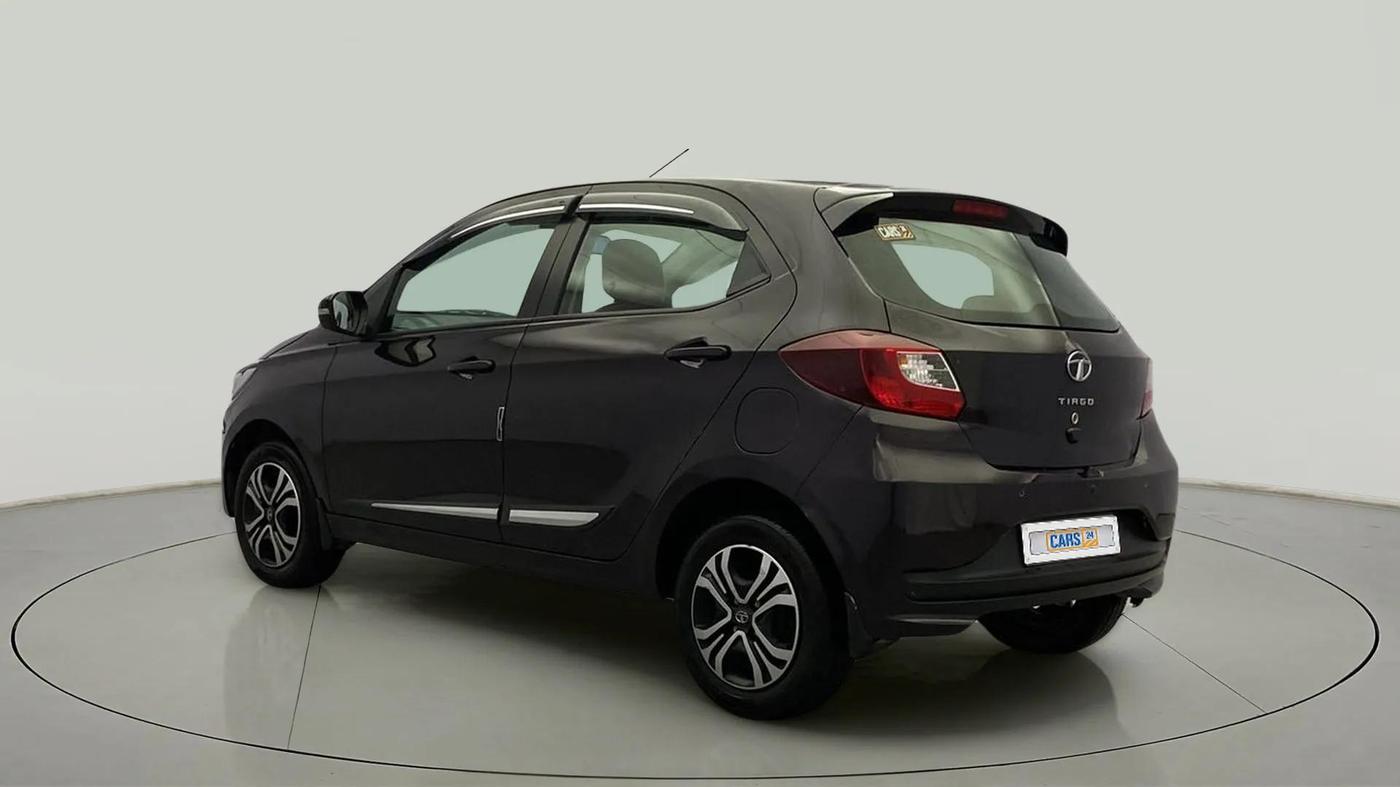 2023 Tata Tiago XTA PETROL, Petrol, Automatic, 27,412 km, Left Back Diagonal