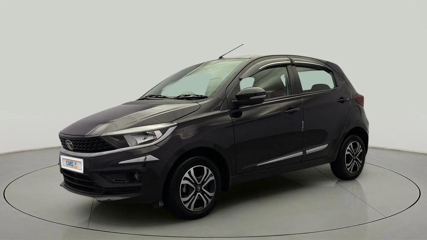 2023 Tata Tiago XTA PETROL, Petrol, Automatic, 27,412 km, Left Front Diagonal