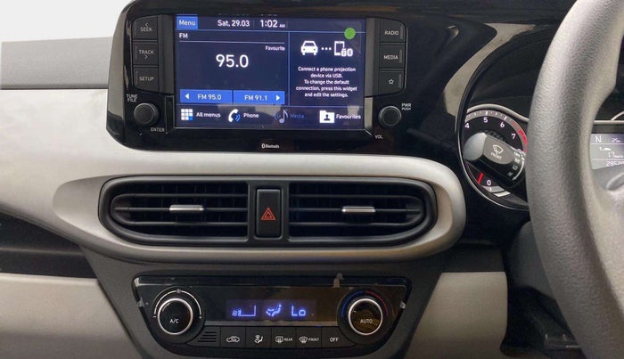 2019 Hyundai GRAND I10 NIOS SPORTZ AMT 1.2 KAPPA VTVT, Petrol, Automatic, 29,508 km, Air Conditioner