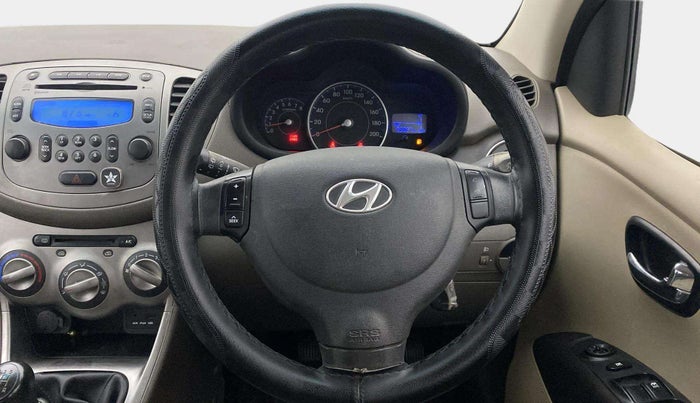 2013 Hyundai i10 SPORTZ (O) 1.2, Petrol, Manual, 55,859 km, Steering Wheel Close Up