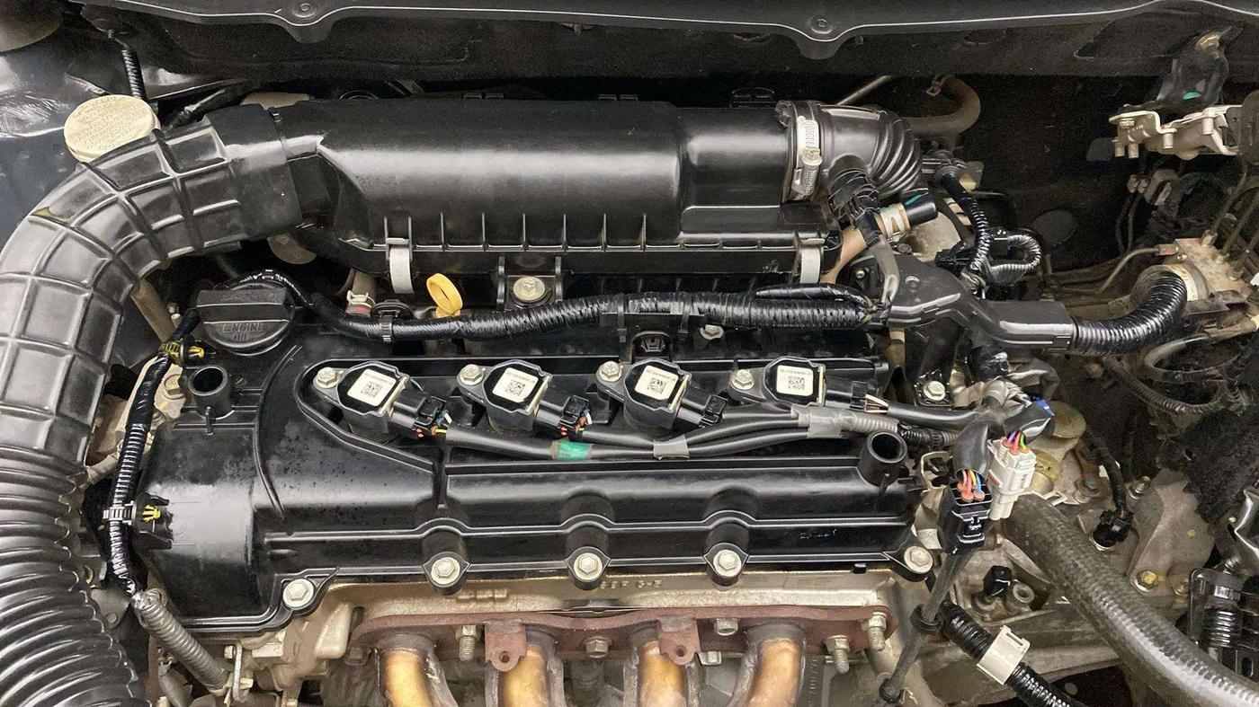 2022 Toyota Glanza V, Petrol, Manual, 66,697 km, Engine View