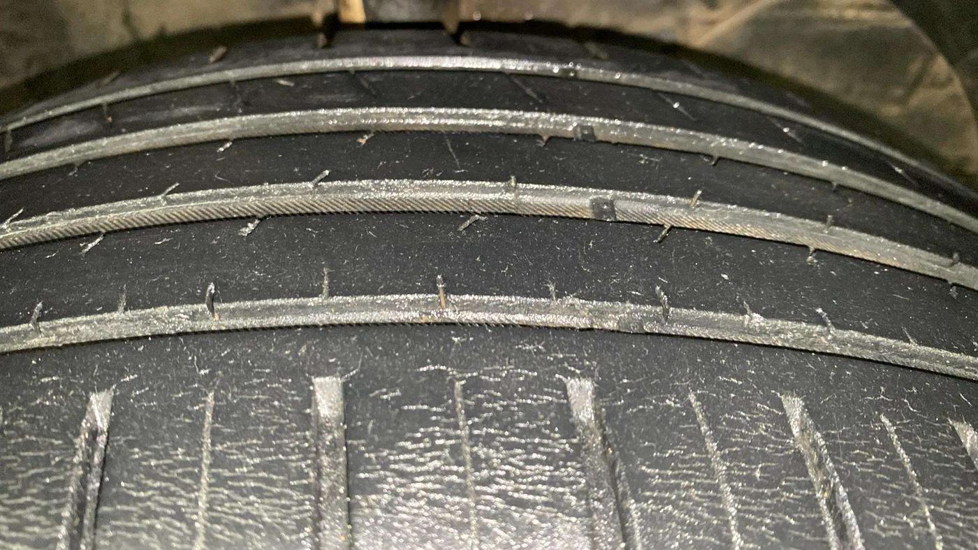 2022 Toyota Glanza V, Petrol, Manual, 66,697 km, Right Front Tyre Tread