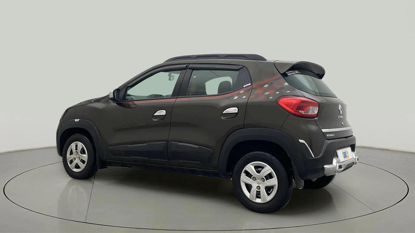 2019 Renault Kwid RXT 1.0 AMT (O), Petrol, Automatic, 9,577 km, Left Back Diagonal