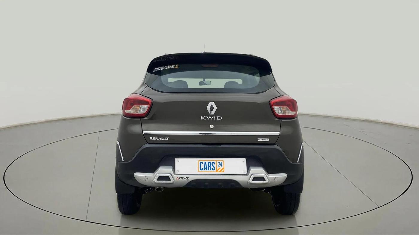 2019 Renault Kwid RXT 1.0 AMT (O), Petrol, Automatic, 9,577 km, Back/Rear