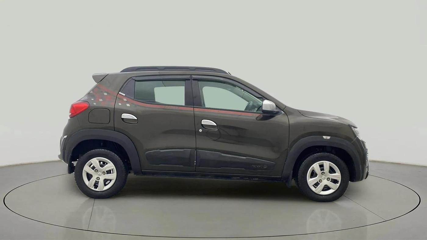 2019 Renault Kwid RXT 1.0 AMT (O), Petrol, Automatic, 9,577 km, Right Side View