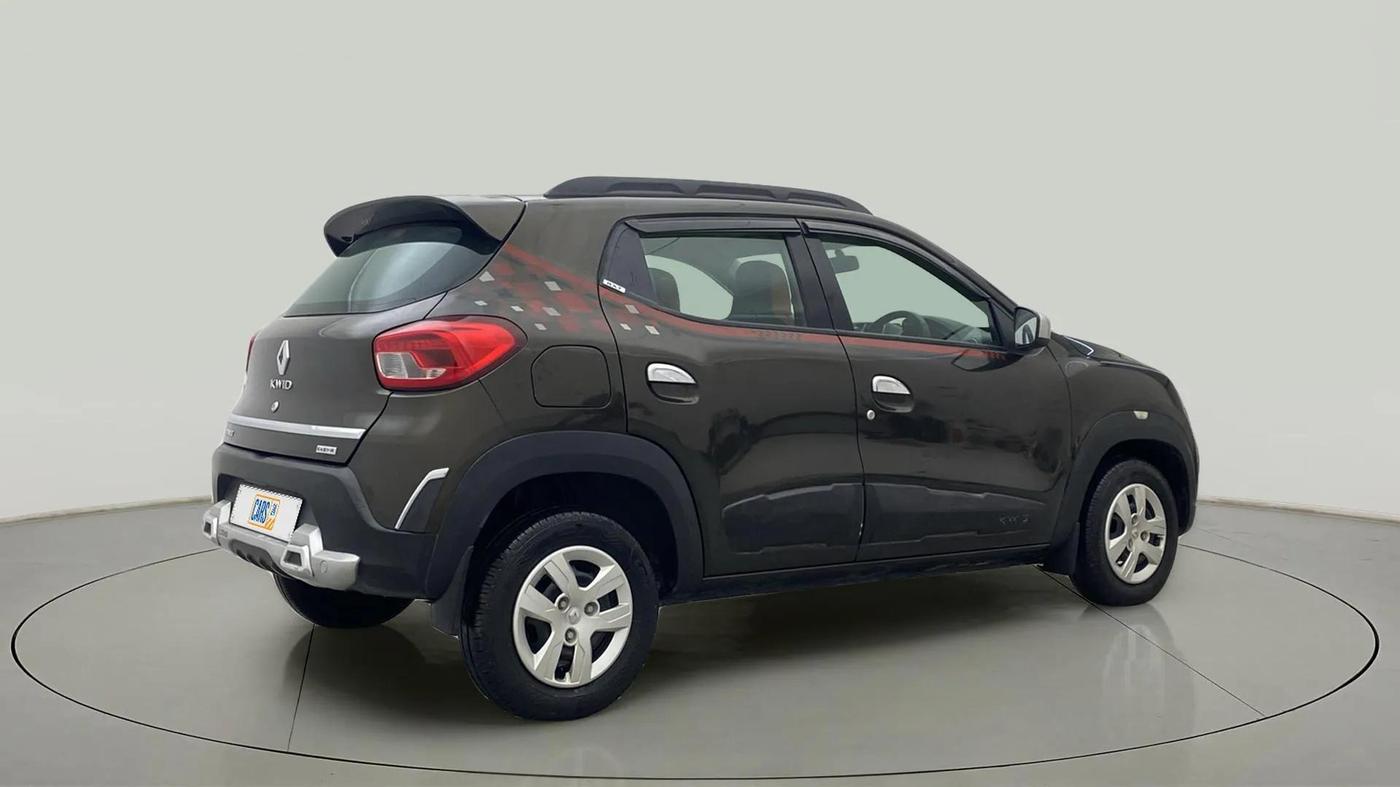 2019 Renault Kwid RXT 1.0 AMT (O), Petrol, Automatic, 9,577 km, Right Back Diagonal