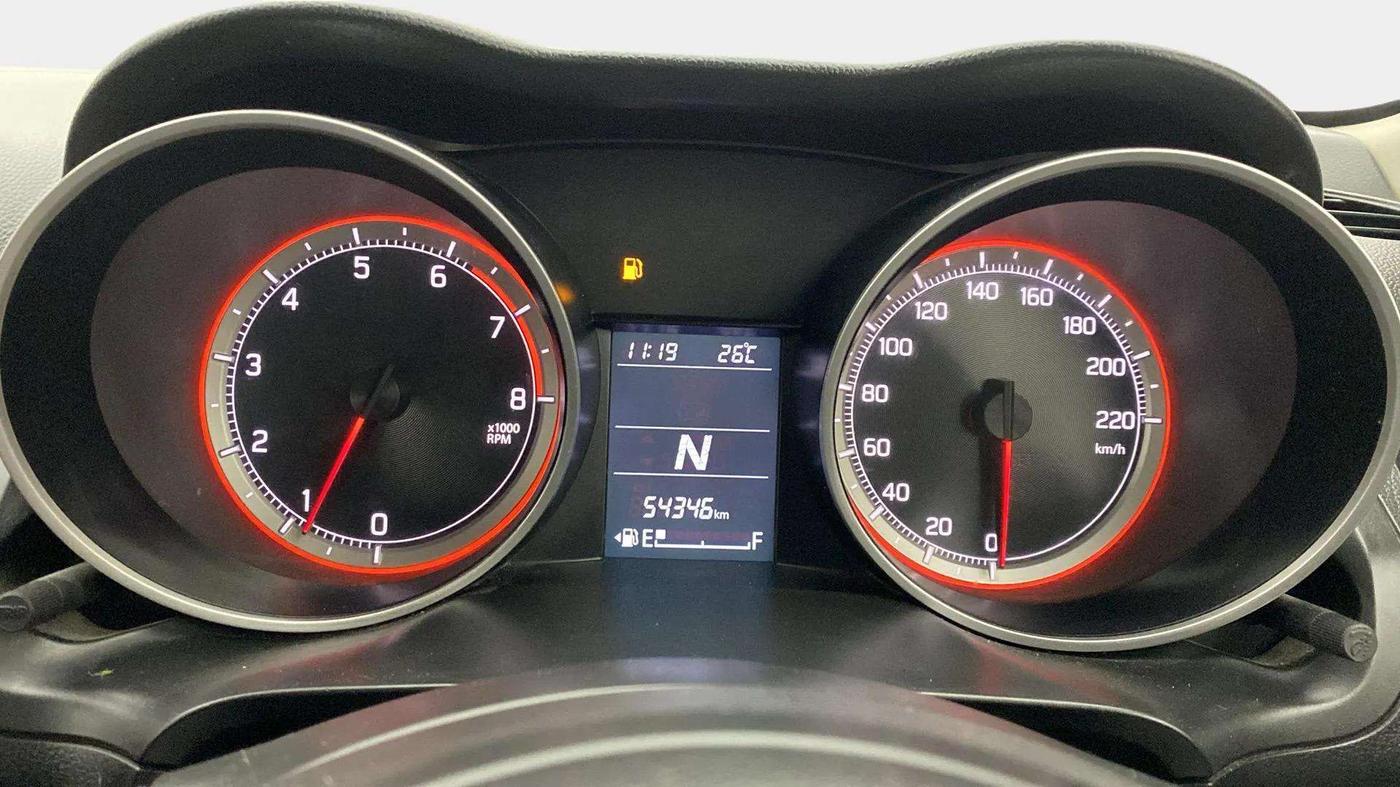 2018 Maruti Swift ZXI AMT, Petrol, Automatic, 54,999 km, Odometer Image