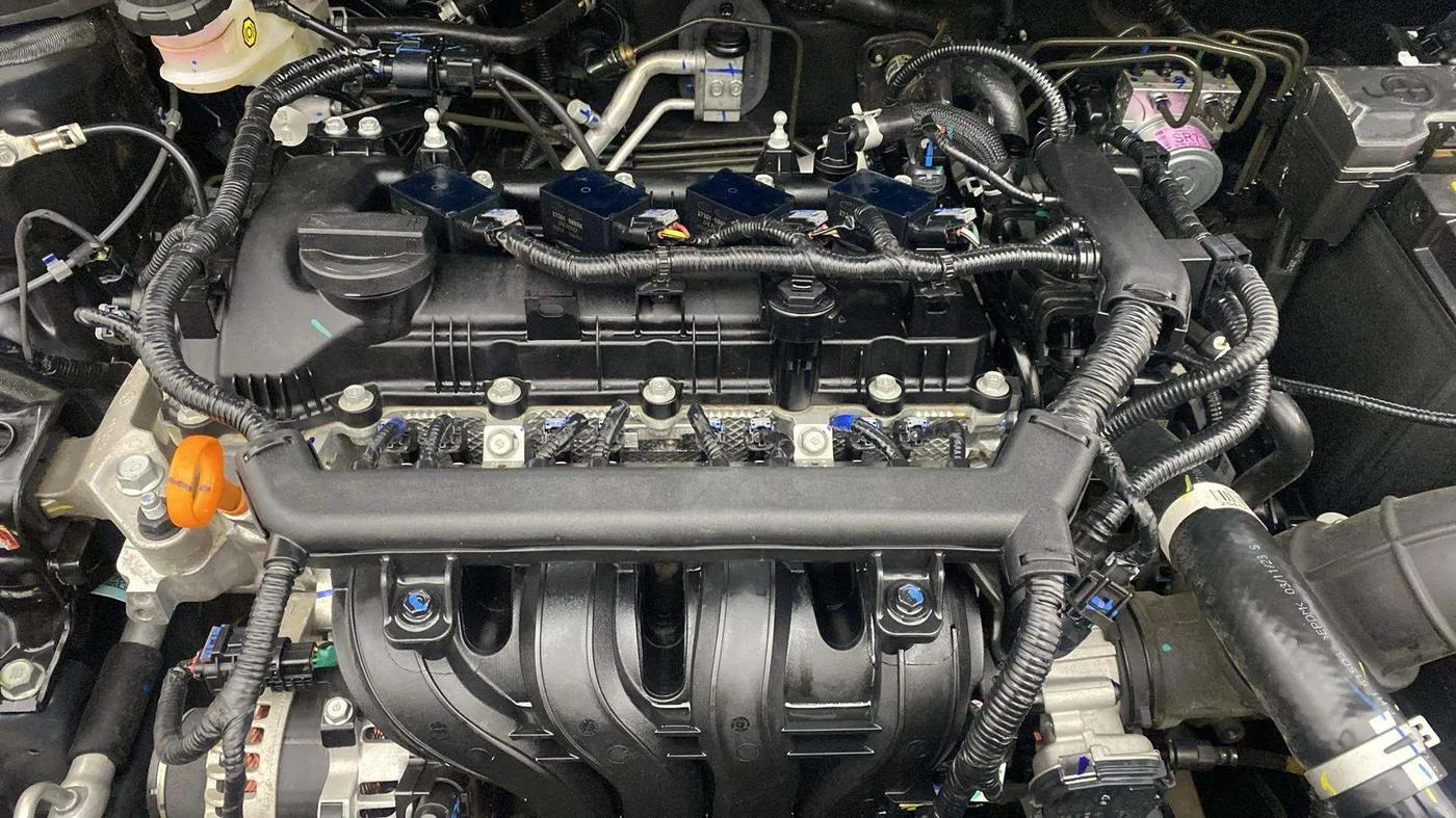 2023 Hyundai NEW I20 ASTA (O) 1.2 MT, Petrol, Manual, 6,548 km, Engine View