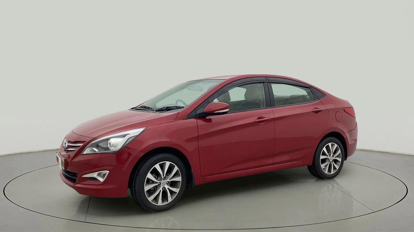 2017 Hyundai Verna 1.6 VTVT SX, Petrol, Manual, 30,785 km, Left Front Diagonal